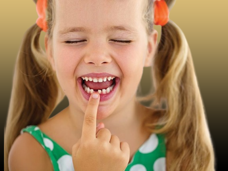 افتادن دندان شیری