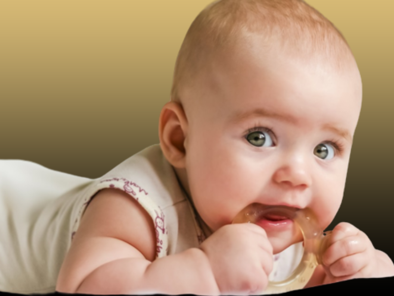 دندان دراوردن در نوزادان